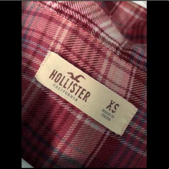 Women’s XS Plaid Flanel Shirt - Picture 3 of 3